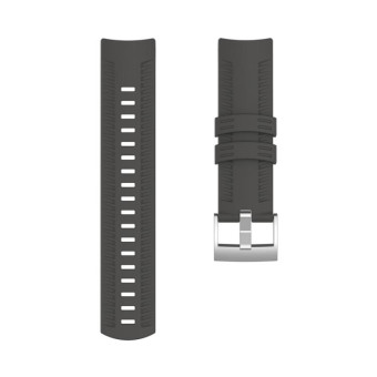 Silicone  Watch Band for SUUNTO 9(Grey)