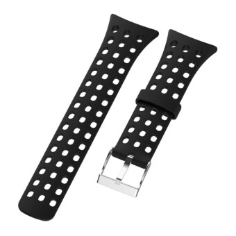 Silicone Male  Watch Band for SUUNTO M1 / M2 / M4 / M5(Black)