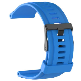 Silicone  Watch Band for SUUNTO Traverse(Blue)