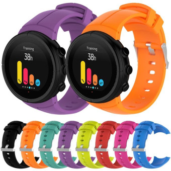 Silicone  Watch Band for SUUNTO Spartan Ultra(Cyan)