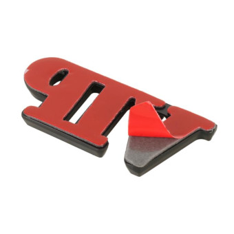 Car One-Piece VIP Metal Personalized Decorative Stickers, Size: 5.5x2.5x0.5cm (Black)