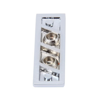 Car Vehicle Badge Emblem 3D English Letter I Self-adhesive Sticker Decal, Size: 4.5*4.5*0.5cm