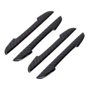 4 in 1 Carbon Fiber Car Auto Side Door Edge Guard Protection Trims Stickers