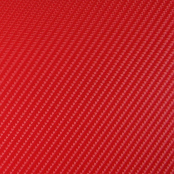 1.52m × 0.5m 4D Deep Blue Gloss Carbon Fiber Vinyl Wrap Car Sticker Decal Bubble Free Air Release(Red)