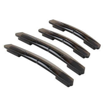 3R 3R-2103 4 PCS Rubber Car Side Door Edge Protection Guards Cover Trims Stickers(Brown)