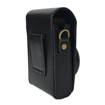 Full Body Camera PU Leather Case Bag with Strap for Ricoh GR / GRII / GRIII, Casio ZR1200 / ZR1500/ ZR2000/ ZR3500, ZR3600 / ZR3700 / ZR5500 (Black)