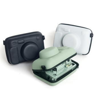 Oxford Cloth EVA Storage Bag with Strap For FUJIFILM Instax WIDE 400 / 210 / 300 (White)