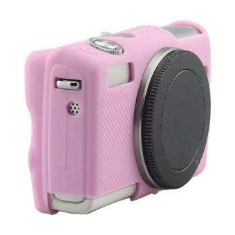 Soft Silicone Protective Case for Canon M100 (Pink)