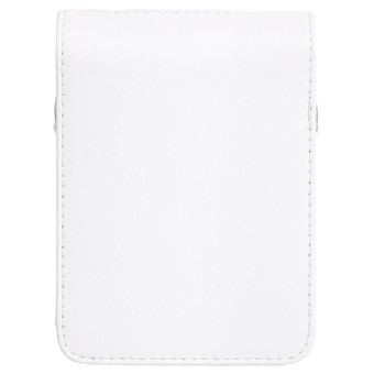 For FUJIFILM Instax mini Link 3 Full Body Leather Case Bag with Strap (White)