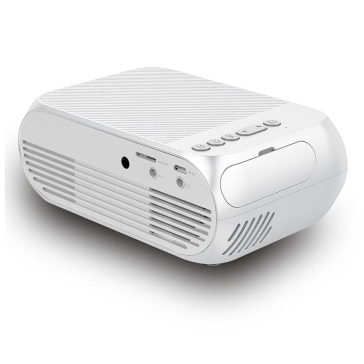 YG320 320*240 Mini LED Projector Home Theater, Support HDMI & AV & SD & USB (White)