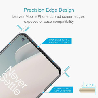 For OnePlus Nord N100 0.26mm 9H 2.5D Tempered Glass Film