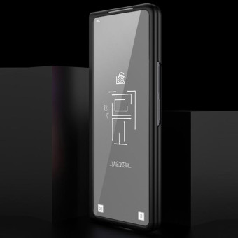 For Samsung Galaxy Z Fold3 5G GKK Ultra-thin Full Coverage Painted Protective Case(Limited Edition Black Label)