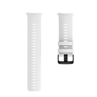 For Polar Vantage V2 Silicone Watch Band(White)
