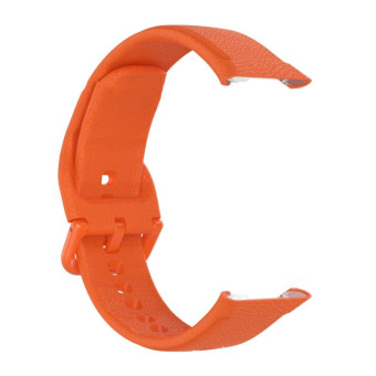 For OPPO Watch Free NFC Version Sport Silicone Watch Band(Orange)