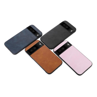 For Google Pixel 7 5G Cowhide Texture PU Phone Case(Brown)