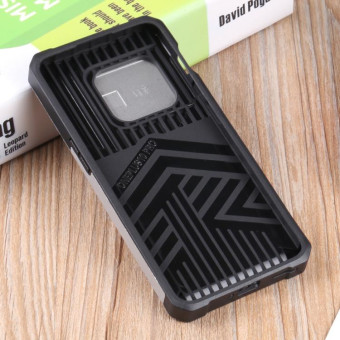 For OnePlus 10 Pro Sliding Camera Cover Design PC + TPU Shockproof Phone Case(Silver)