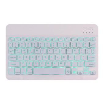 For Lenovo Tab M10 HD Gen 2 Backlight Bluetooth Keyboard Leather Tablet Case(Gold)