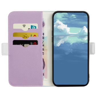 For Nokia G21 Candy Color Litchi Texture Leather Phone Case(Light Purple)