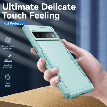 For Google Pixel 7 Pro Pioneer Armor Heavy Duty PC + TPU Phone Case(Green)