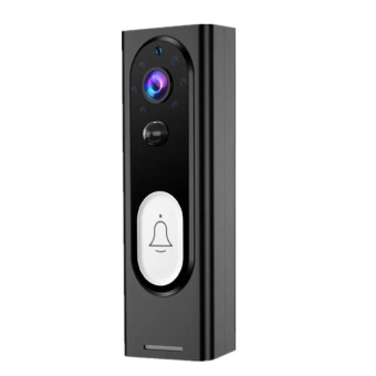 M13 Wireless Intelligent Video Doorbell Support Two-way Voice, Infrared Night Vision, Motion detection(Black)