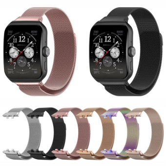 For OPPO Watch 3 Milanese Stainless Steel Metal Watch Band(Gold)
