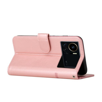 For Infinix Note 12 VIP Stitching Calf Texture Buckle Leather Phone Case(Pink)