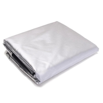 210D Oxford Cloth Boat Propeller Engine Waterproof and Dustproof Cover, Size:74x45x58cm/100-150HP(Silver)