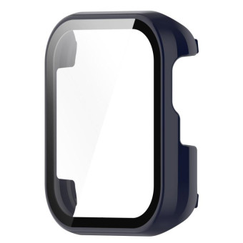 For OPPO Watch 3 Tempered Glass Film PC Watch Case(Ink Blue)