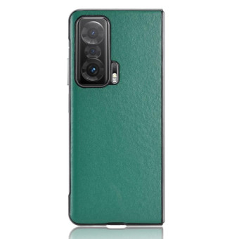 For Honor Magic V Plain Skin Litchi Texture Phone Case(Green)