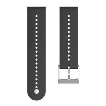 For Suunto 5 Peak Silicone Watch Band(Space Gray)