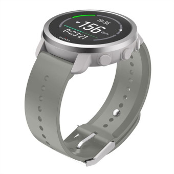 For Suunto 5 Peak Silicone Watch Band(Gravel White)