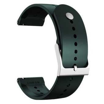 For Suunto 5 Peak Silicone Watch Band(Forest Green)