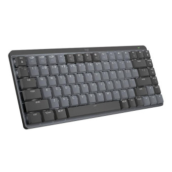 Logitech MX Mechanical Mini Wireless Bluetooth Dual Mode Keyboard with Logi Bolt USB Receiver(Red Axis)