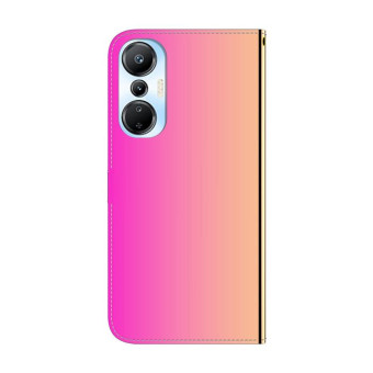 For Infinix Hot 20s Imitated Mirror Surface Leather Phone Case(Gradient Color)