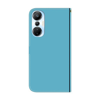 For Infinix Hot 20s Imitated Mirror Surface Leather Phone Case(Blue)