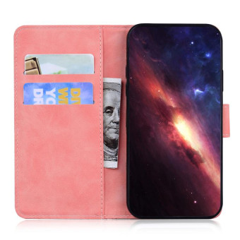 For Infinix Hot 20s Tiger Embossing Pattern Leather Phone Case(Pink)