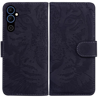 For Tecno Pova Neo 2 Tiger Embossing Pattern Leather Phone Case(Black)