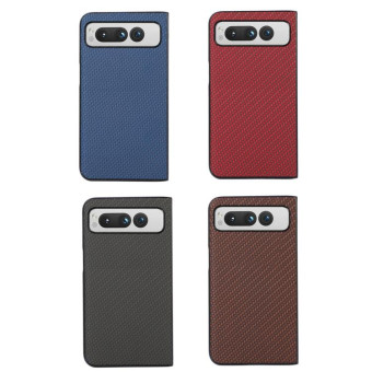 For Google Pixel Fold Carbon Fiber Texture Shockproof Phone Case(Black)