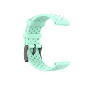 For Suunto 9 Breathable Silicone Watch Band, Exclude the Subject(Mint Green)