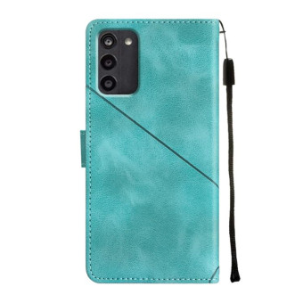 For Nokia G100 Skin-feel Embossed Leather Phone Case(Green)