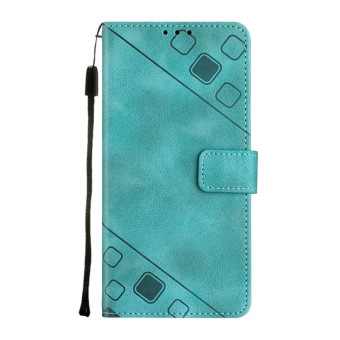 For Nokia G400 Skin-feel Embossed Leather Phone Case(Green)