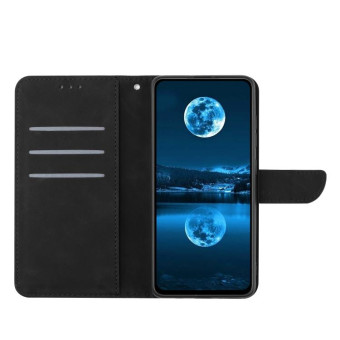 For ZTE Libero 5G IV Stitching Embossed Leather Phone Case(Black)