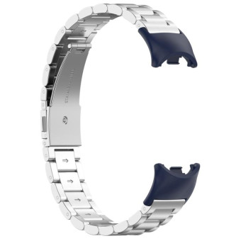 For Xiaomi Mi Band 8 1 Pair  PC Plastic Watch Band Connector(Ink Blue)