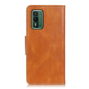For Nokia XR21 Mirren Crazy Horse Texture Horizontal Flip Leather Phone Case(Brown)