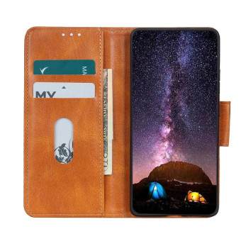 For Nokia XR21 Mirren Crazy Horse Texture Horizontal Flip Leather Phone Case(Brown)