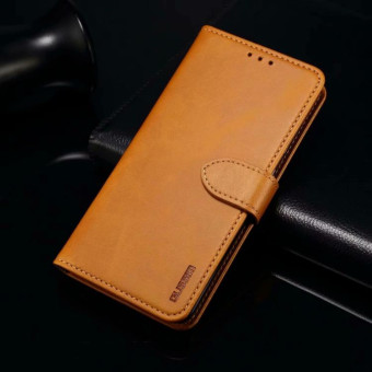 For Huawei P Smart 2020 GUSSIM Business Style Horizontal Flip Leather Case with Holder & Card Slots & Wallet(Yellow)