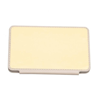 BFK02 Wave Pattern Card Bag Mobile Phone Back Sticker(Beige)
