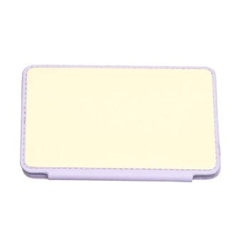 BFK02 Wave Pattern Card Bag Mobile Phone Back Sticker(Purple)