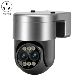 ESCAM G03 2x4MP Dual Lens Zoom 8X Dual Light Source WiFi Camera Support Two-way Voice & Motion Detection(AU Plug)