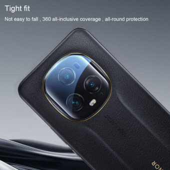 For Honor Magic5 Ultimate Curved Surface Hot Bending Full Glue Rear Camera Lens Film
